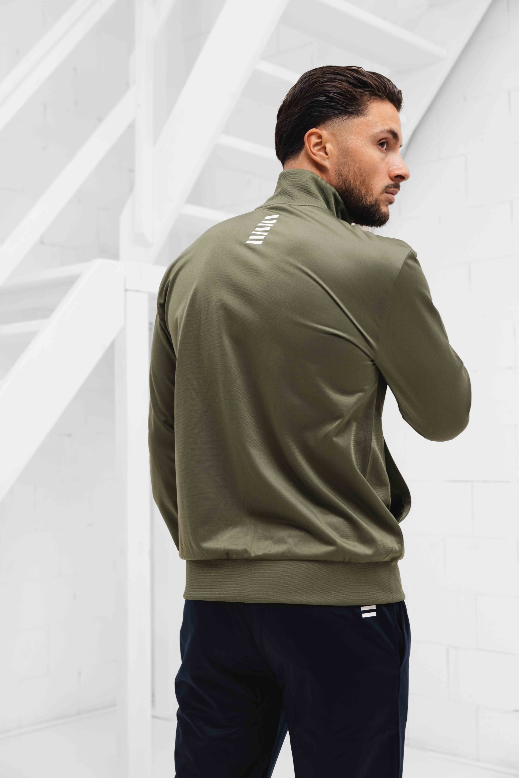 EA7 Emporio Armani 8NPV65 Trainingspak Heren Groen/Zwart