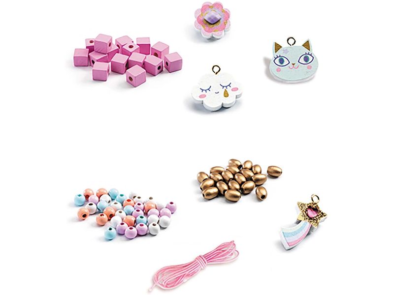 DJECO Bastelset Haarreifen Basteln Schmuck-Bastelset