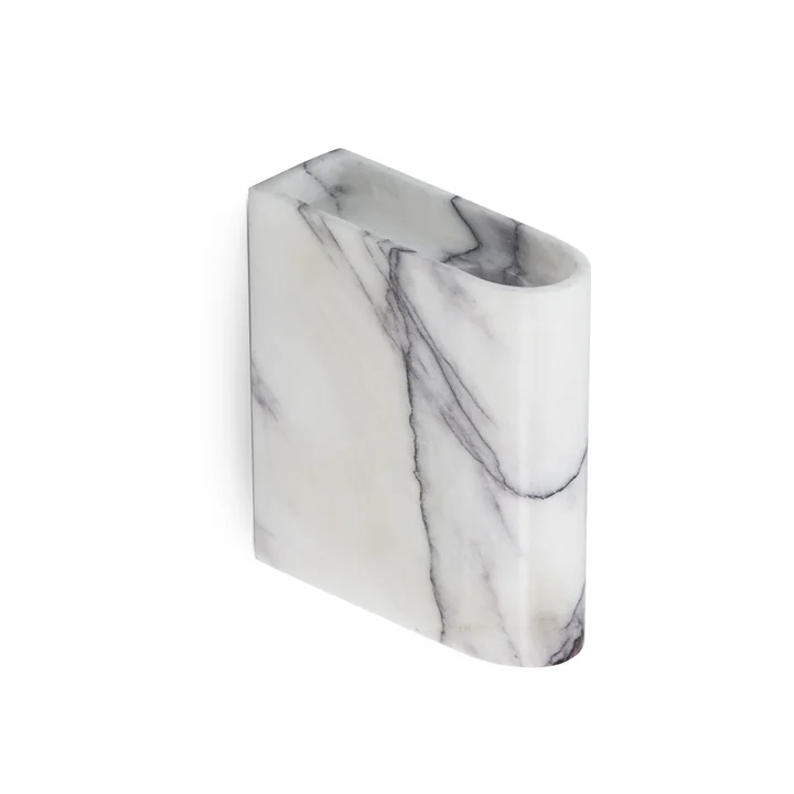 Northern - Monolith Wandkerzenhalter, Marmor weiss