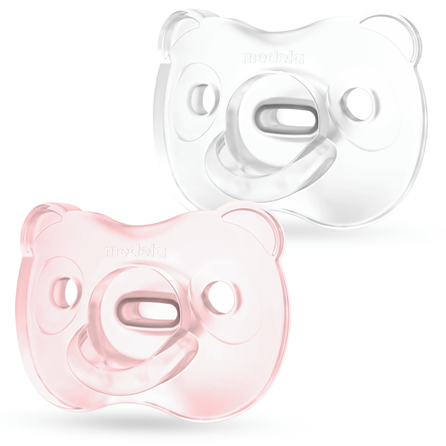 Medela baby silicone 0-6 duo roze - Prénatal