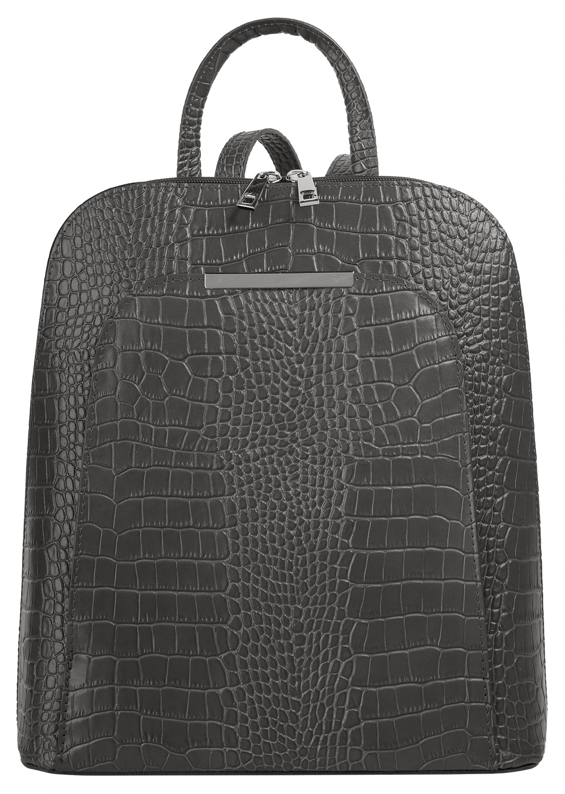 Cluty Cityrucksack echt Leder, Made in Italy