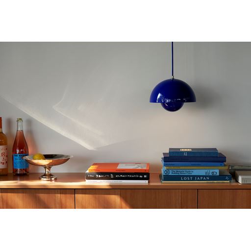 &Tradition Flowerpot VP1 Pendel, Cobalt Blue