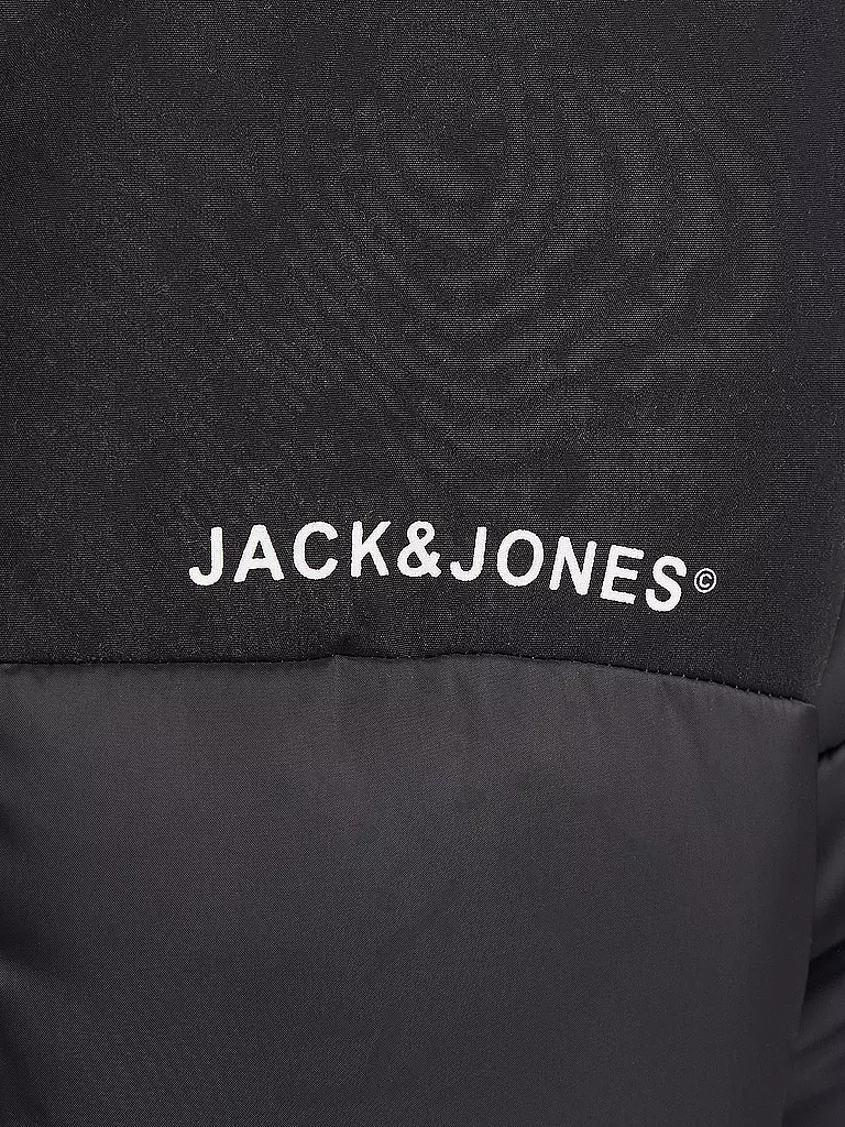 JACK & JONES Jungen Steppjacke JJMOON schwarz
