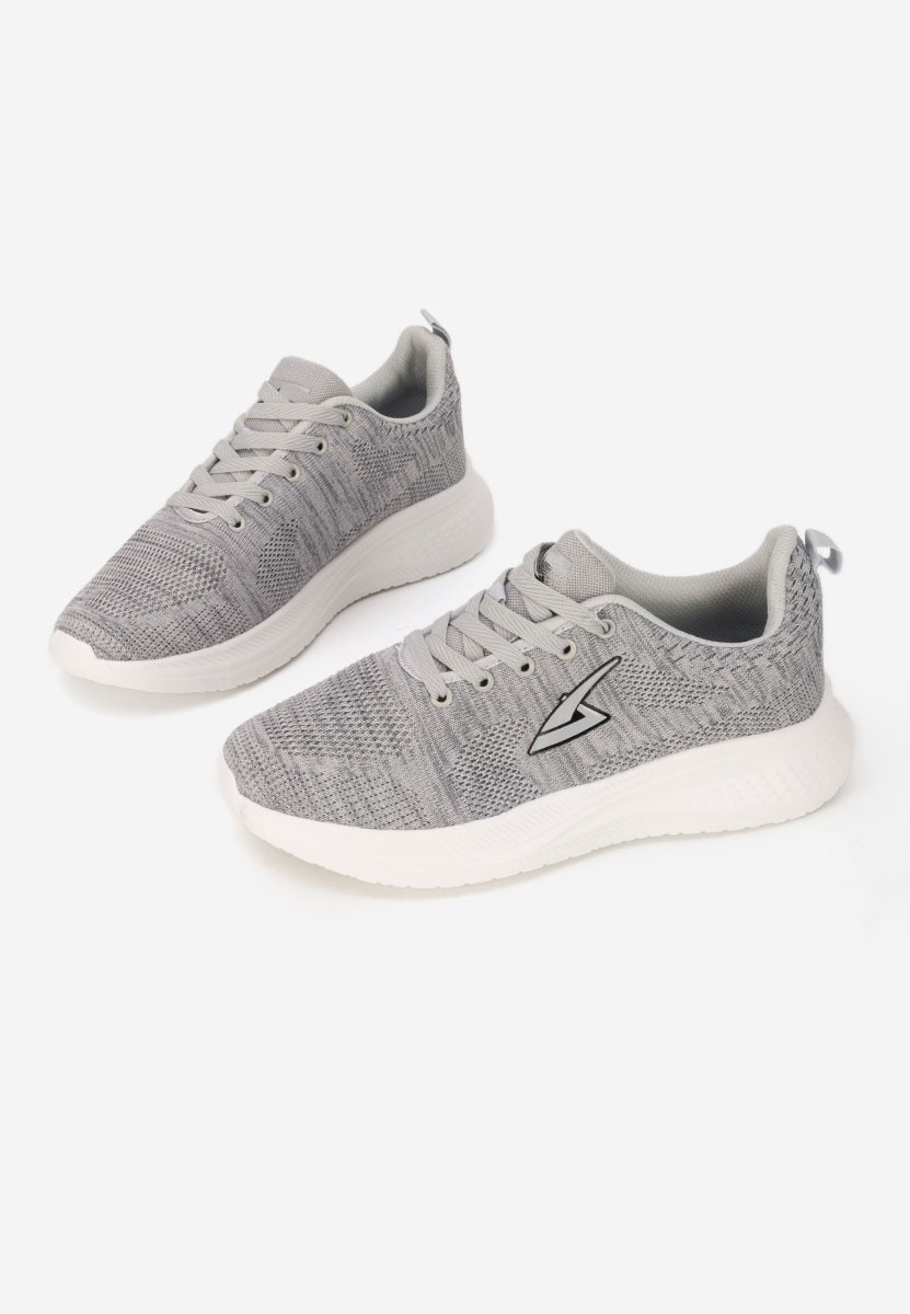 Baskets pour hommes gris Alesandu