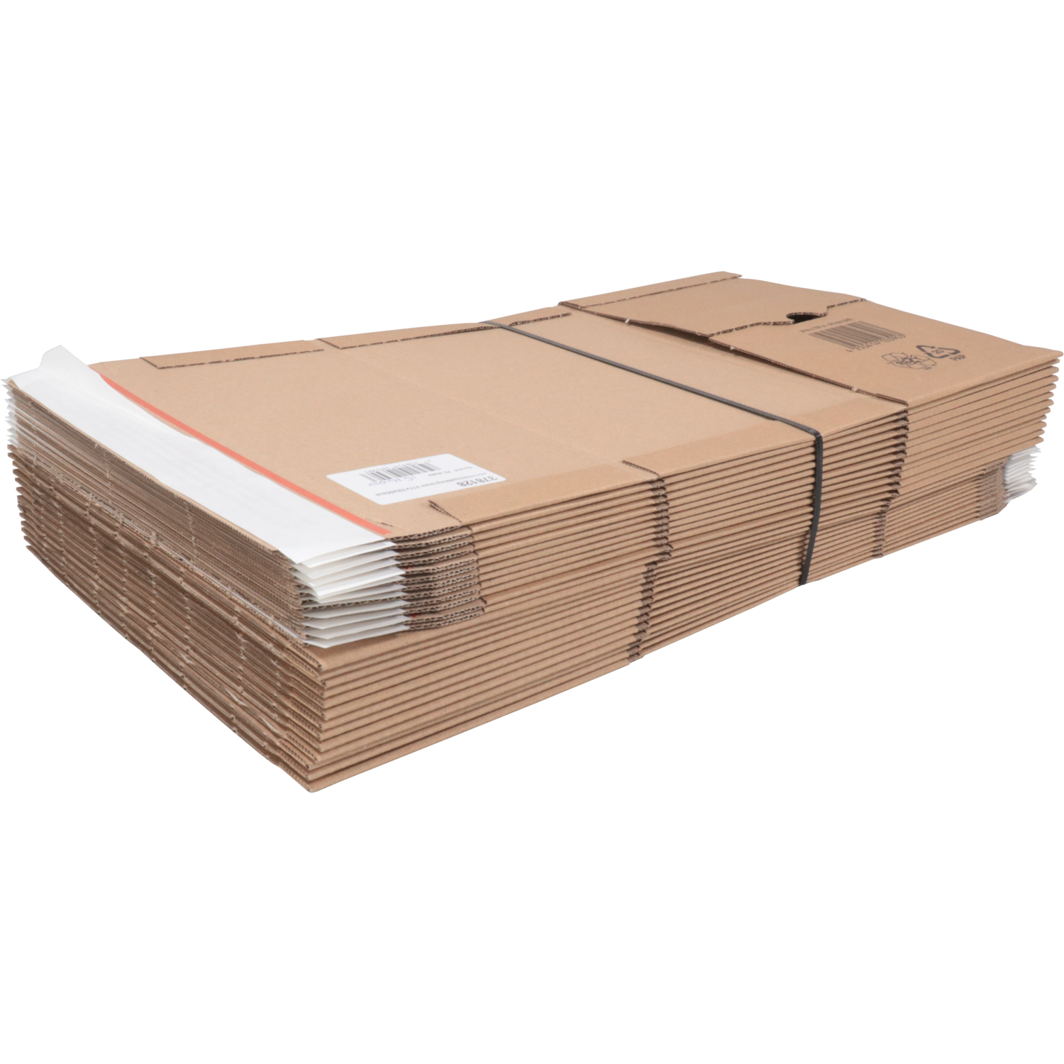 SendProof® Boekverpakking, golfkarton, 217x155x60mm, bruin