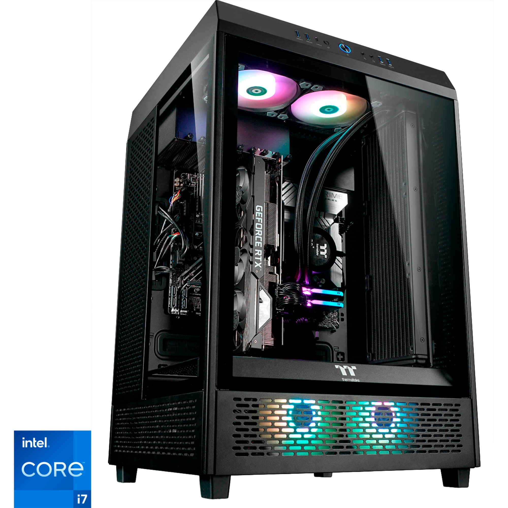 Thermaltake Gaming-PC Triton V2 Black