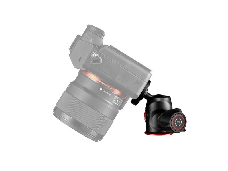 Manfrotto Kugelkopf 492 Micro Mehrzweck-Stativkopf für kompakte Systemkameras