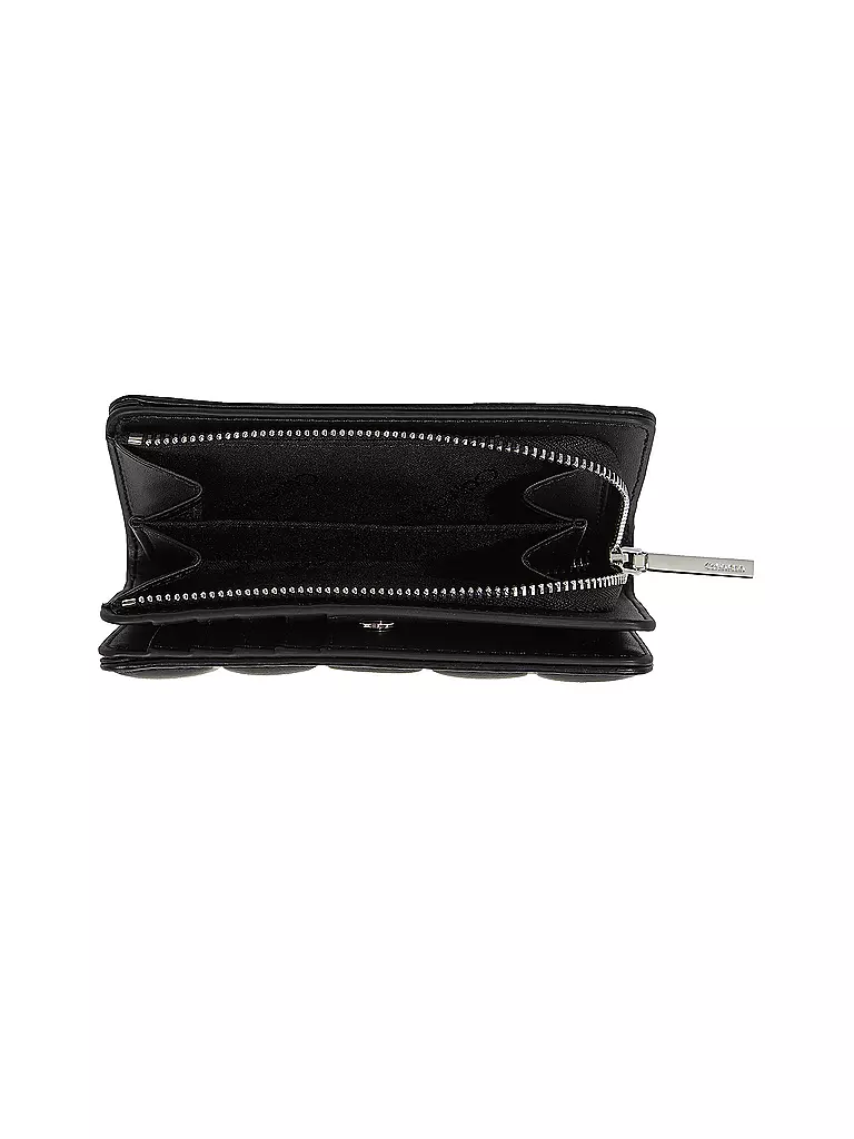CALVIN KLEIN Geldbörse CK PLAQUE Large schwarz