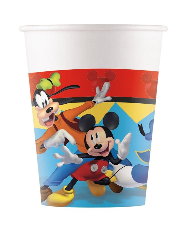 Mickey Mouse Bekers Jump Into Fun 200ml 8st