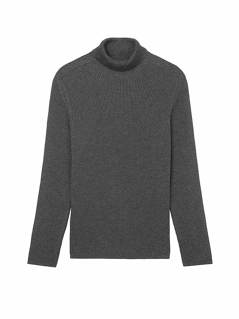 MARC O'POLO Rollkragenpullover grau