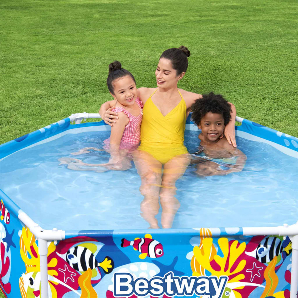 Piscine hors sol pour enfants steel pro uv careful 183x51 cm
