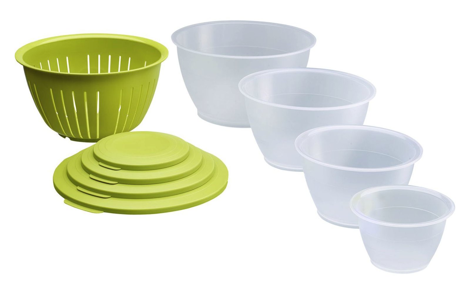Westmark Schüssel Set Olympia 9 teilig grün