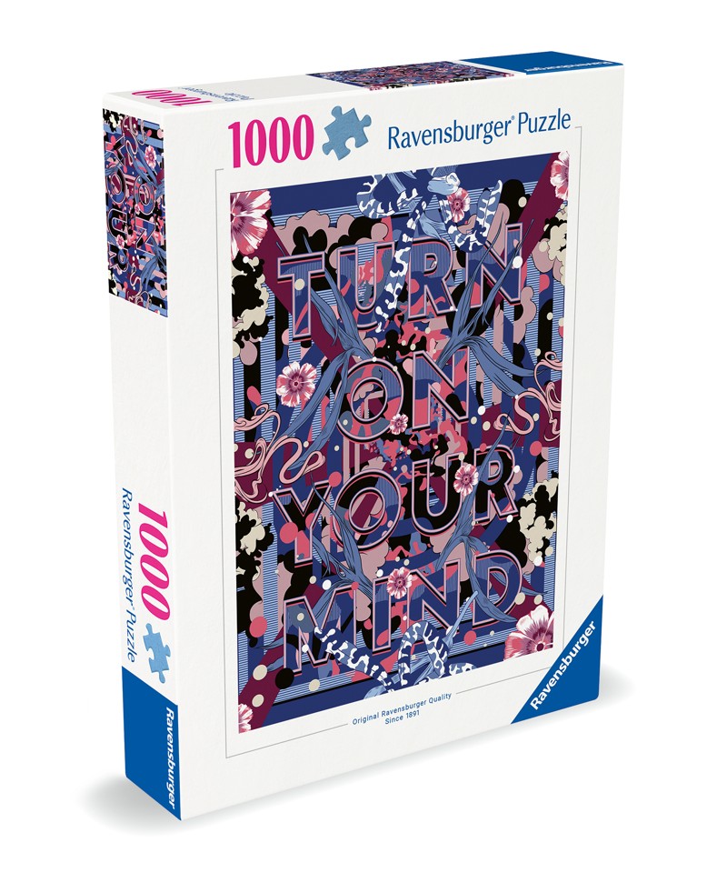 Ravensburger - Puslespil Turn On Your Mind 1000 brikker