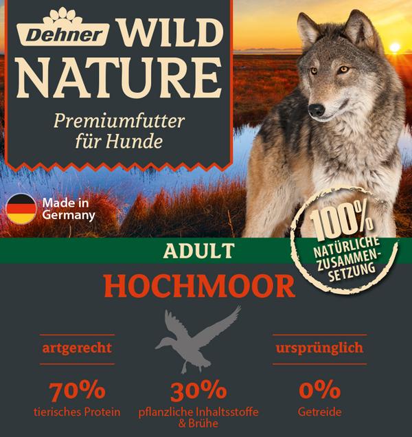 Dehner Wild Nature Nassfutter für Hunde