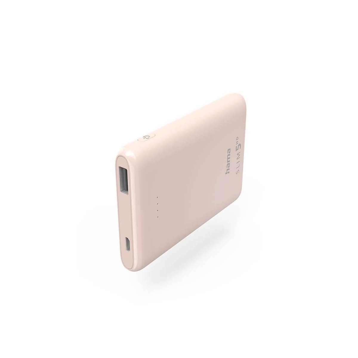 Hama Powerbank Slim 5000mAh Lyserosa
