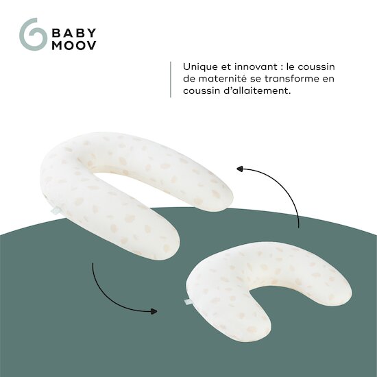 Coussin de grossesse 2en1 B.Love   Petals écru        de               Babymoov