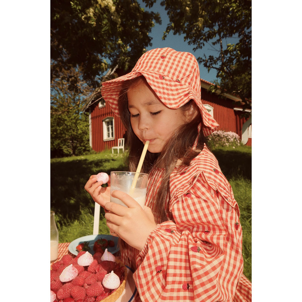 Køb Flöss Berry Gingham Molly Solhat