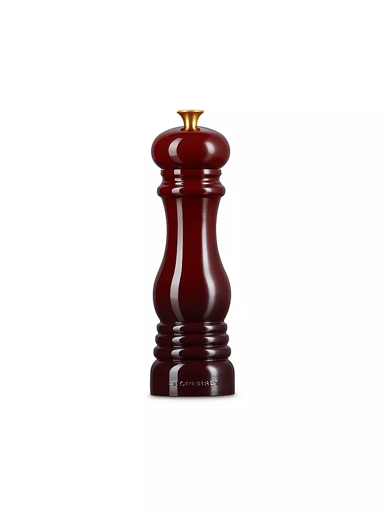 LE CREUSET Pfeffermühle 21cm Garnet dunkelrot