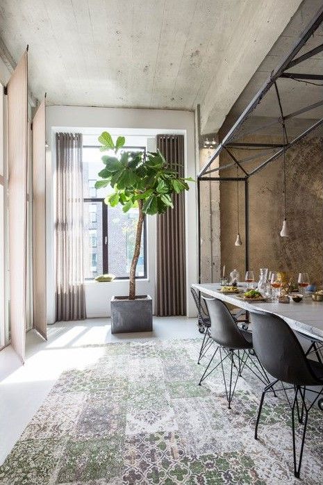 Vloerkleed Olive Patch