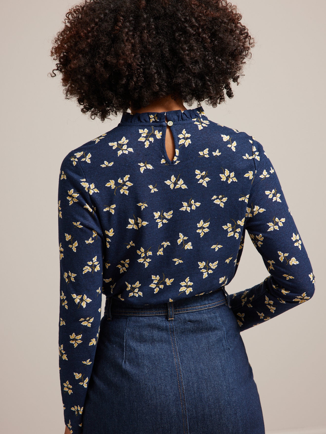 T-shirt imprimé femme lin et viscose