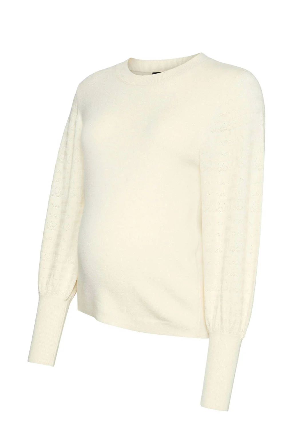VERO MODA MATERNITY gebreide trui ecru