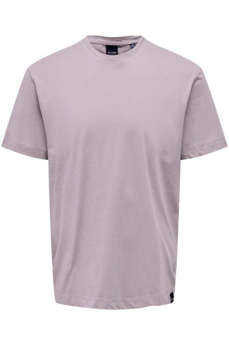 Only & Sons paarse heren t-shirt