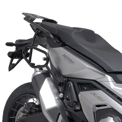 Sacoches cavalières SW-MOTECH SysBag WP M/M (17-23 litres x 2) complet avec support - Noir
