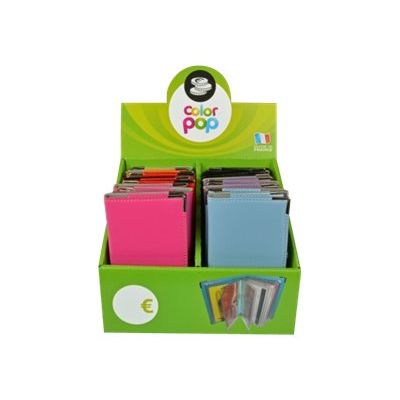 Color Pop - Etui pour 12 cartes de fidélité - disponible dans différentes couleurs