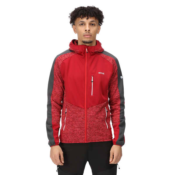 Veste polaire randonnée REGATTA CADFORD IV CHIRED DARK RED