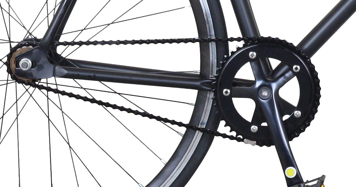 Fixie Bike 57 cm URBAN schwarz