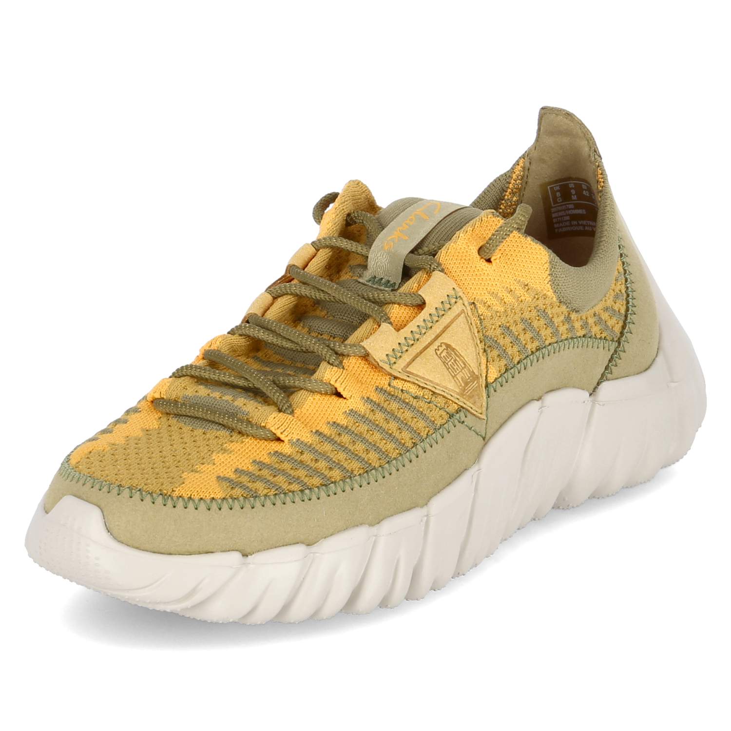 Clarks Halbschuhe NATURE 360 - light olive comb