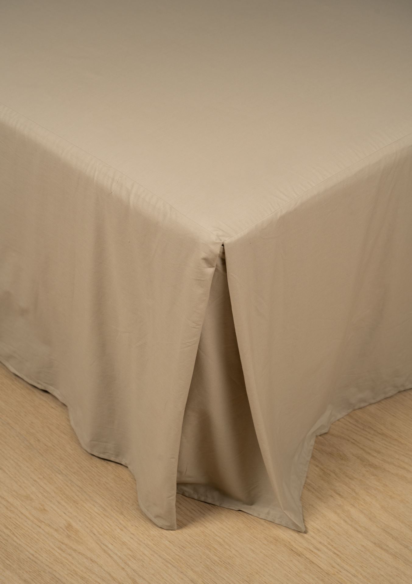 Kappelaken sand - 180x200 cm