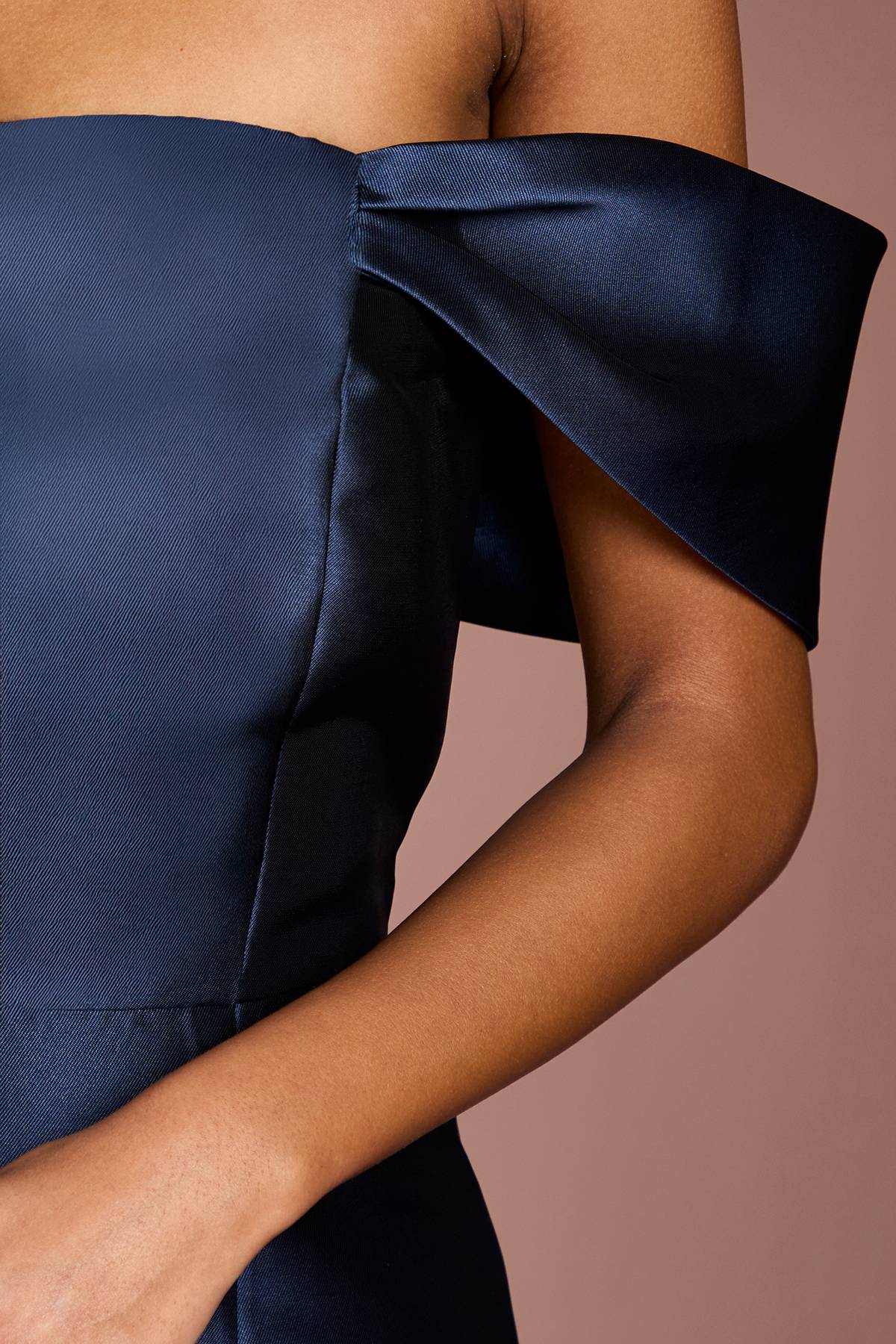 Coast Robe de Demoiselle d'Honneur Coast Honoured Petite Twill Bardot Colonne Midi