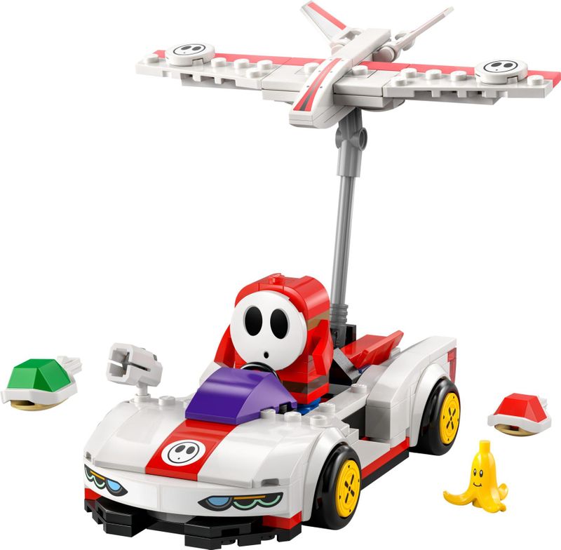 LEGO - Super Mario - Shy Guy in de Vleugelflitser - Bouwset - Voor Kinderen