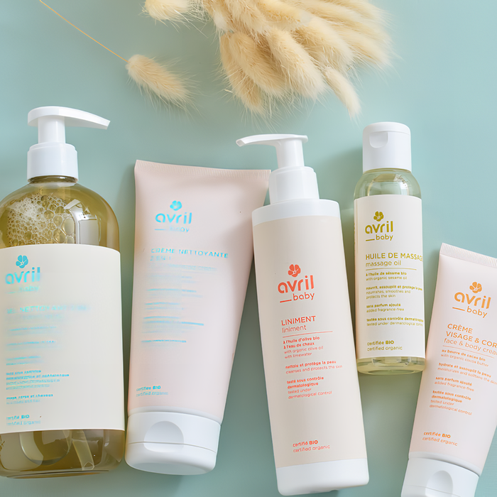 Huile de massage bébé