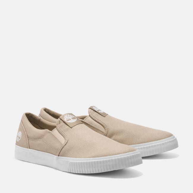 Sneaker Slip-on Bassa Mylo Bay da Uomo in beige