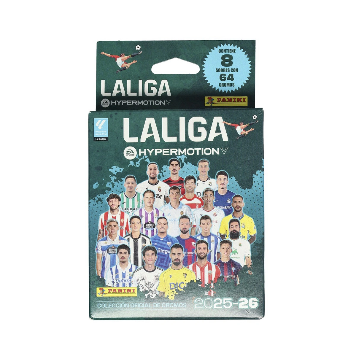 Ecoblister 8 saquetas Liga Hypermotion 2025-2026