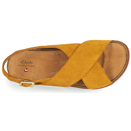Clarks - ELAYNE CROSS - Moutarde