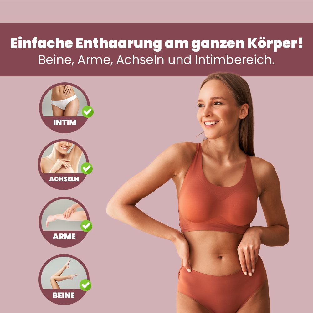 ARTE FIORI - Capillum AMOVE Aloe Vera 300g Enthaarungscreme Pulver für Körper & Intimbereich