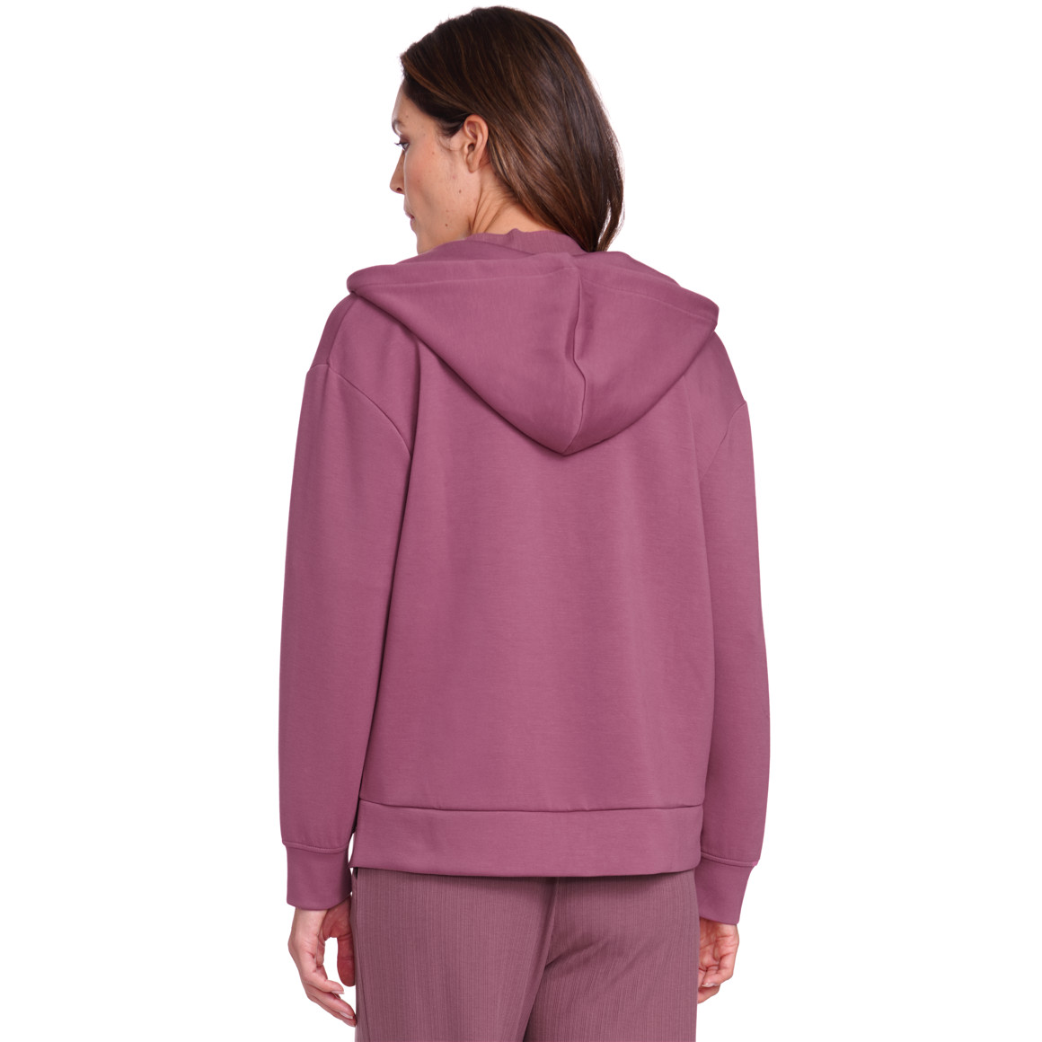 Gina Benotti Damen Sweatjacke mit Kapuze rosa