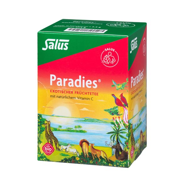 SALUS Paradies Früchtetee<br>15 Stück, Beutel, TEES, mit Vitamin C Bio