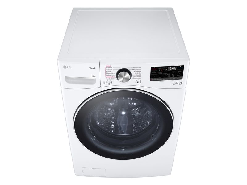 LG Waschmaschine F0WVT202 Links Frontloader mit 20 kg Ladekapazität