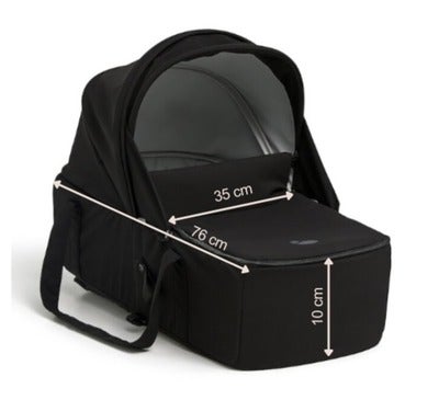Beemoo Easy Fly Liggedel, Jet Black