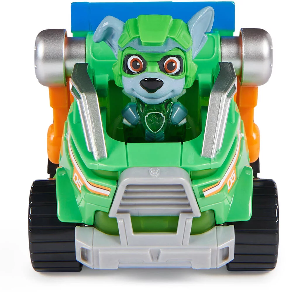 PAT'PATROUILLE - VEHICULE + FIGURINE ROCKY LA SUPER PATROUILLE - LE FILM