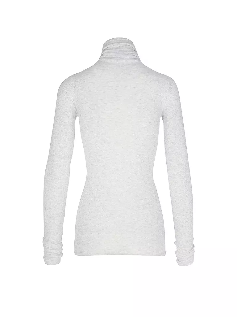 AMERICAN VINTAGE Rollkragenpullover MASSACHUSETTS hellgrau