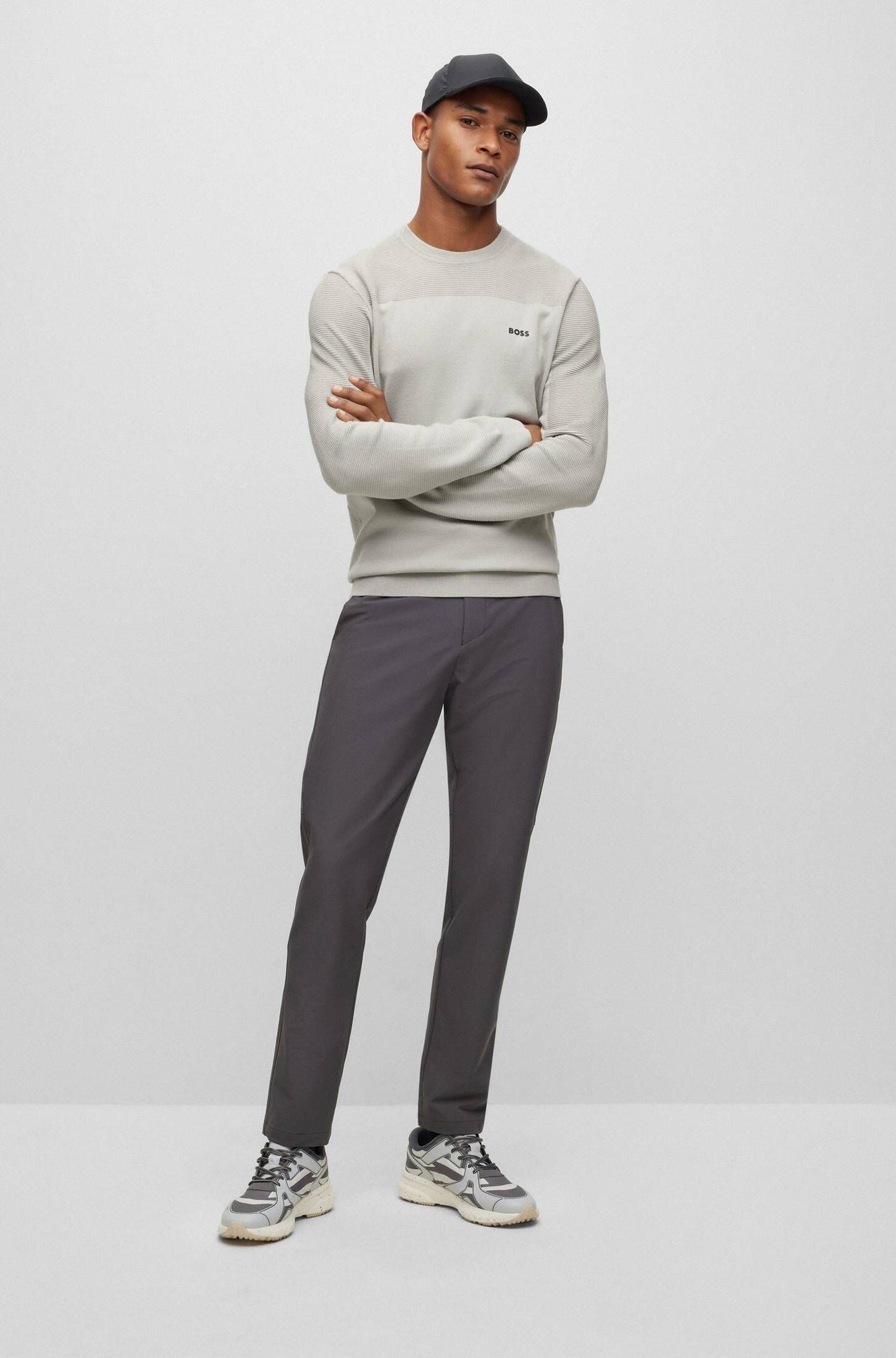 BOSS| Herren Hose COMMUTER Slim Fit