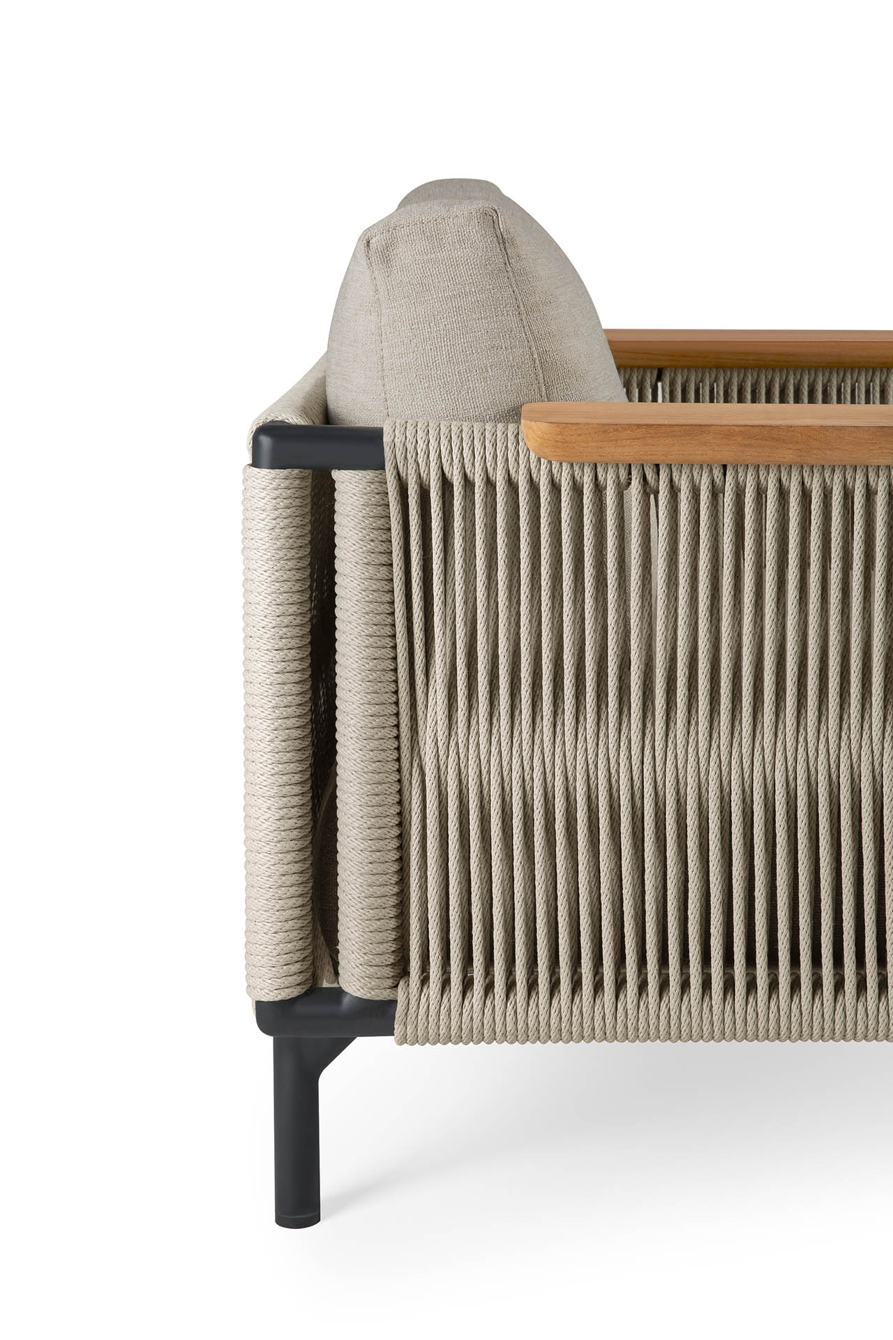 Ethnicraft - Outdoor - Corbey loungestoel – oyster