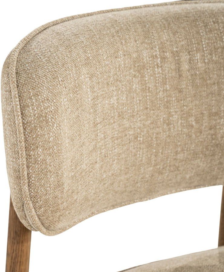 Eetkamerstoel Rune Bruin, Taupe van Eleonora
