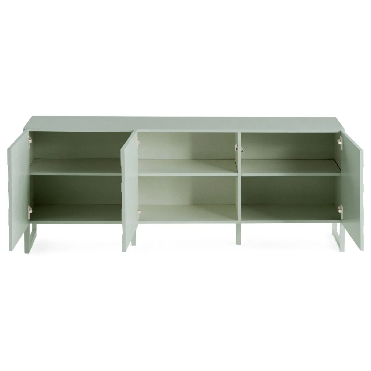 BESTMOBILIER Sofia Meuble TV Vert Sauge