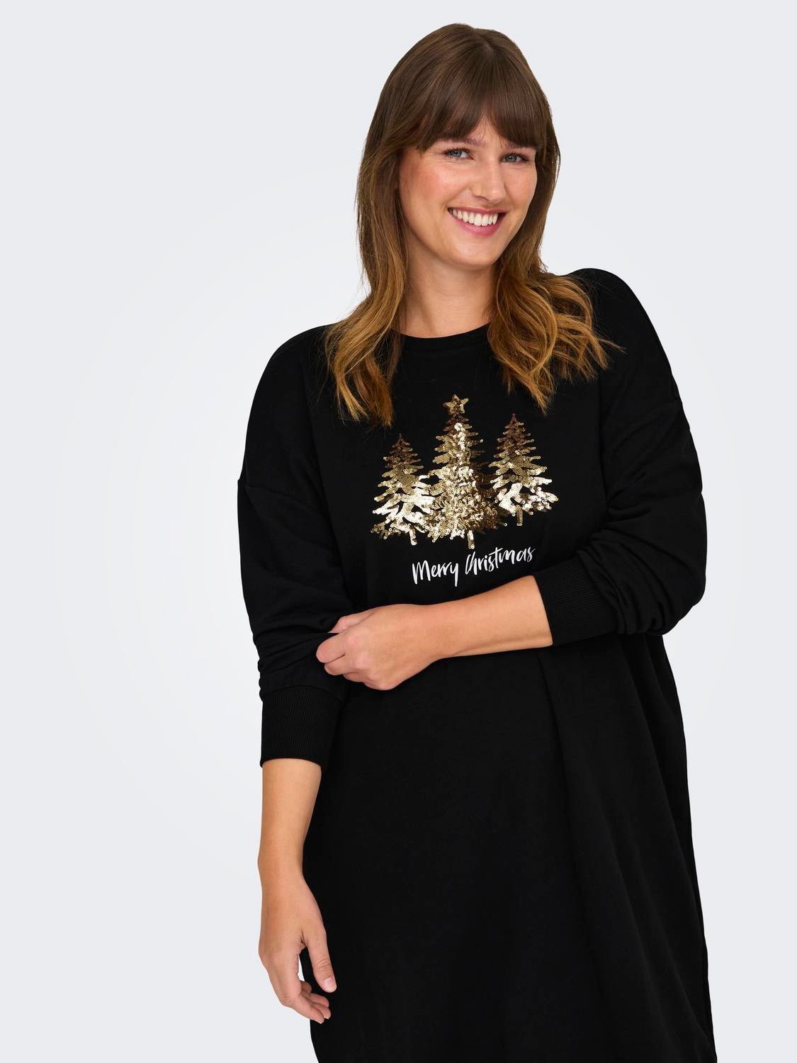 CARXMAS Midikleid Black